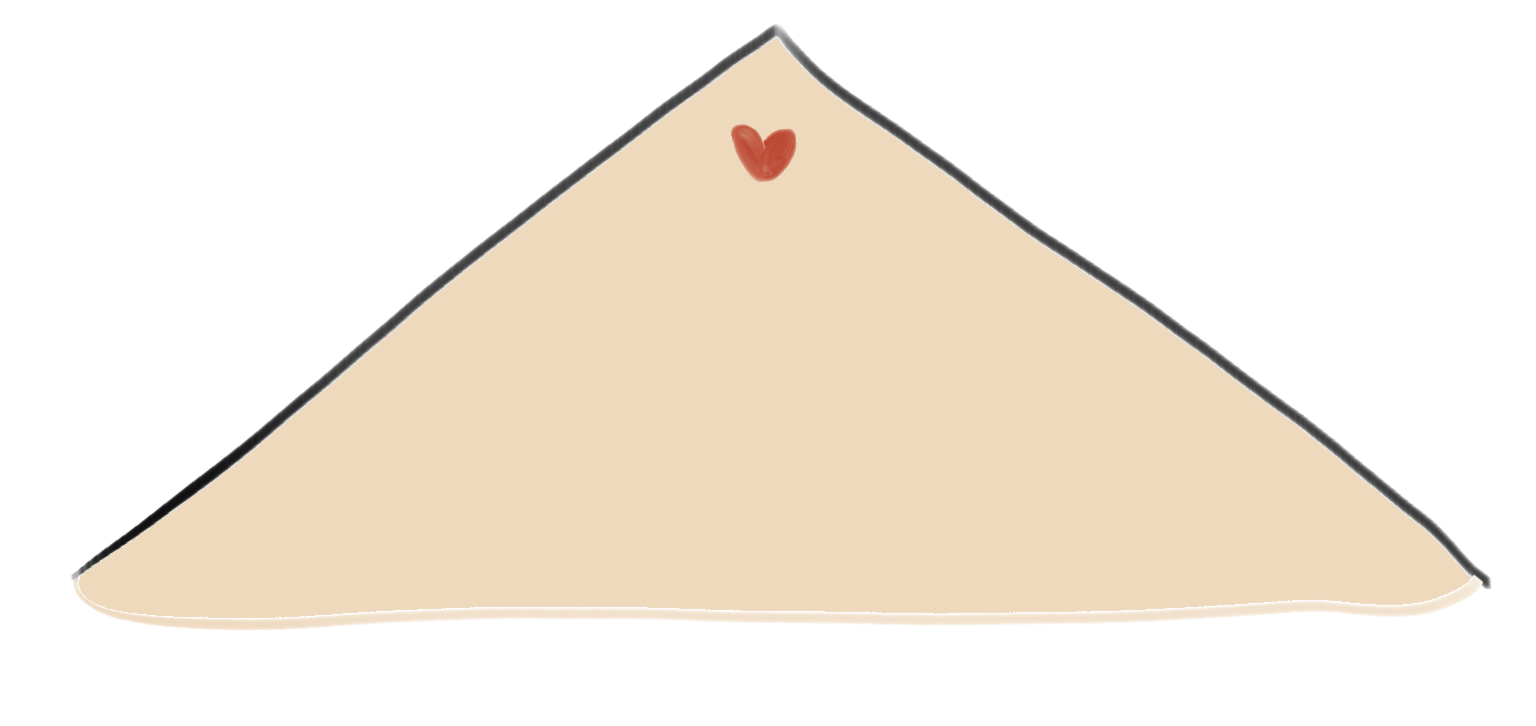 Valentine envelope back